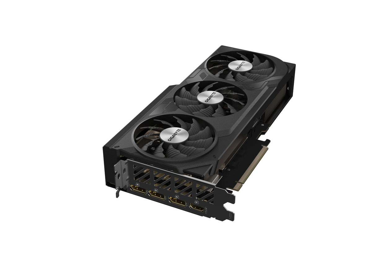 GIGABYTE NVIDIA GeForce RTX 4070 SUPER | 12GB GDDR6X | 192 bit | 21000MHz | PCI Express 4.0 | 1 x HDMI (2.1a) | 3 x DP (1.4a) | CUDA | DirectX 12 Ultimate | OpenGL 4.6 (GV-N407SWF3OC-12GD)
