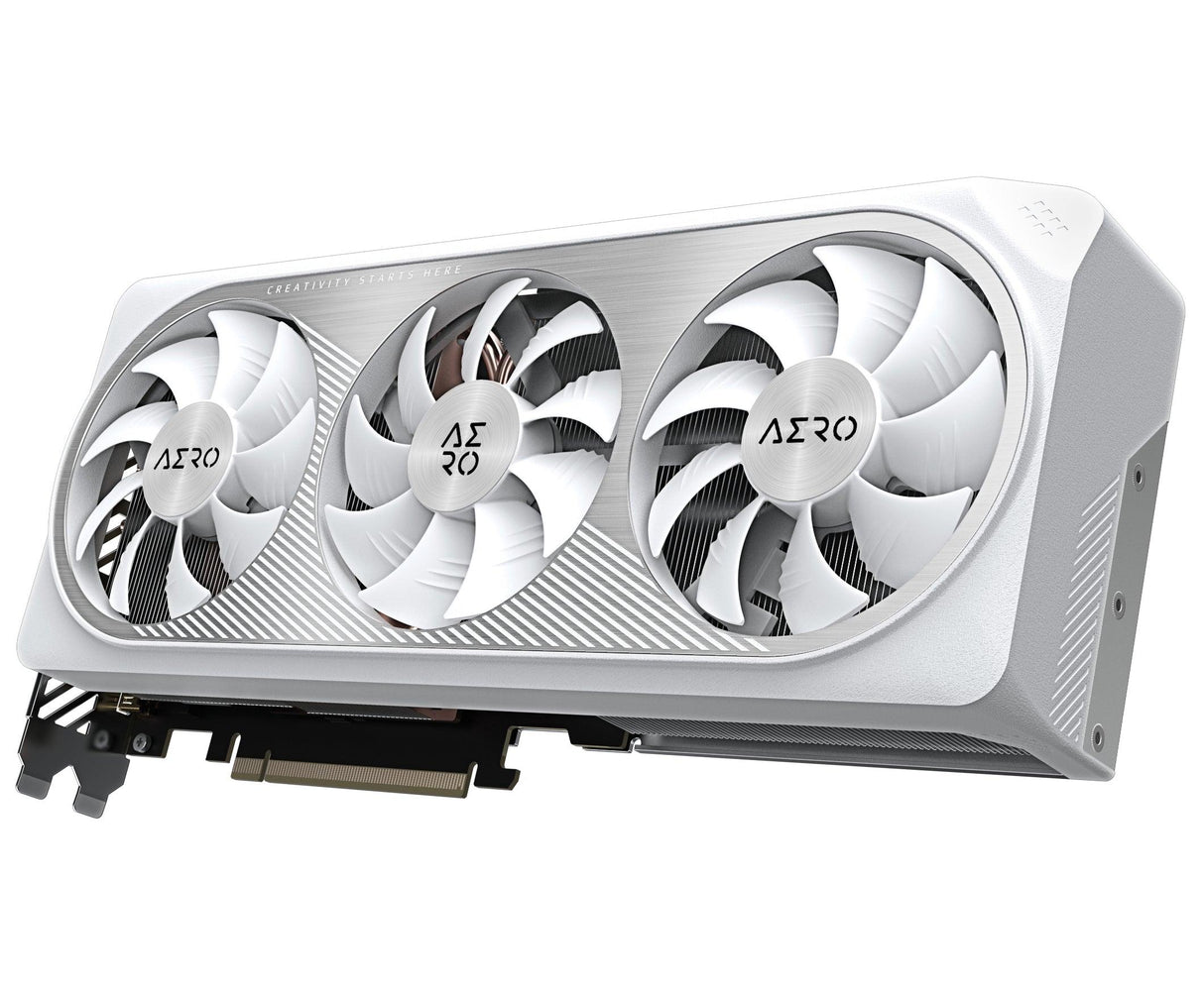 GIGABYTE NVIDIA GeForce RTX 4070 SUPER | 16GB GDDR6X | 192 bit | 21000MHz | PCI Express 4.0 | 1 x HDMI (2.1a) | 3 x DP (1.4a) | CUDA | DirectX 12 Ultimate | OpenGL 4.6 (GV-N407SAERO OC-12GD)