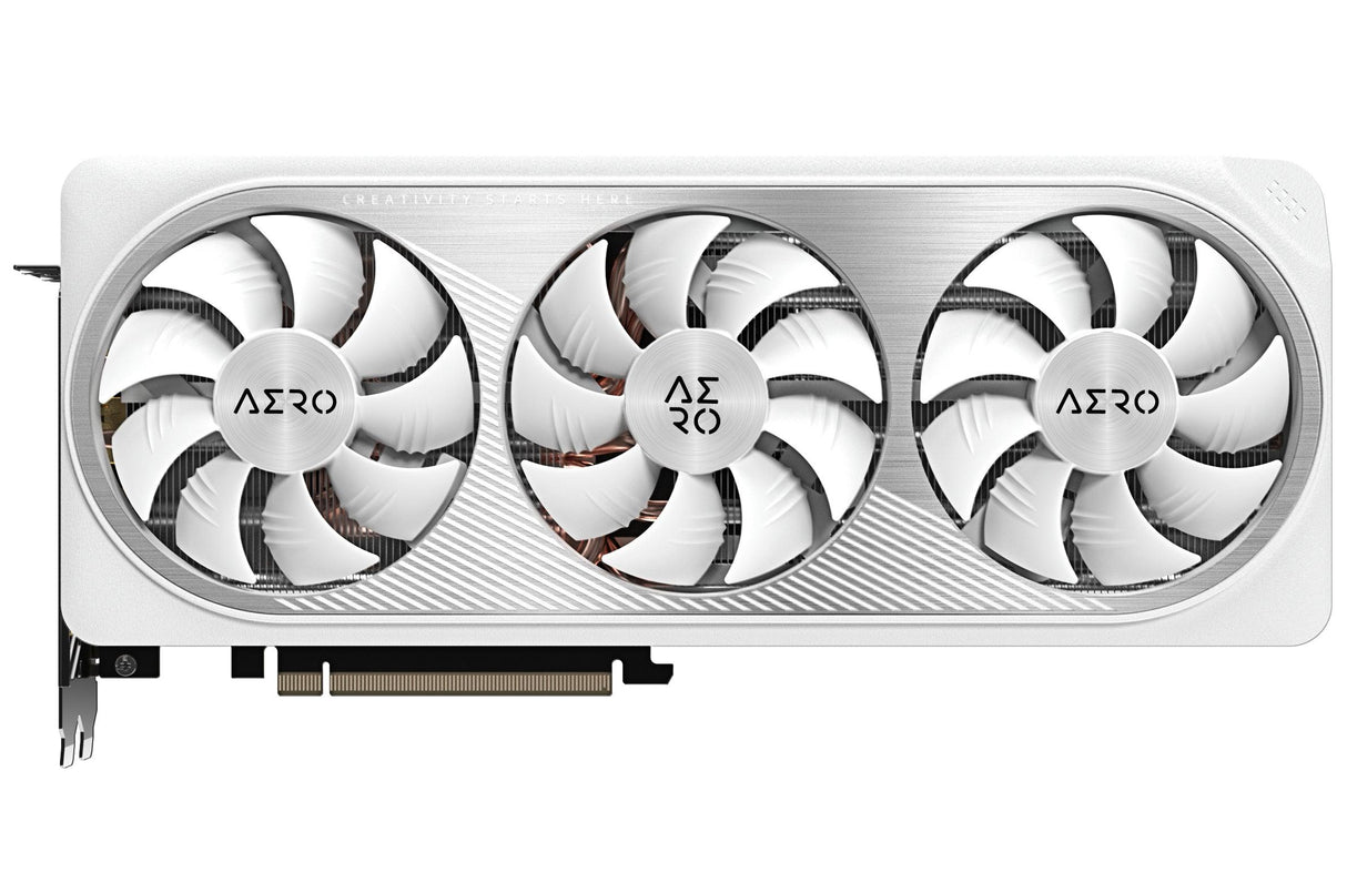 GIGABYTE NVIDIA GeForce RTX 4070 SUPER | 16GB GDDR6X | 192 bit | 21000MHz | PCI Express 4.0 | 1 x HDMI (2.1a) | 3 x DP (1.4a) | CUDA | DirectX 12 Ultimate | OpenGL 4.6 (GV-N407SAERO OC-12GD)