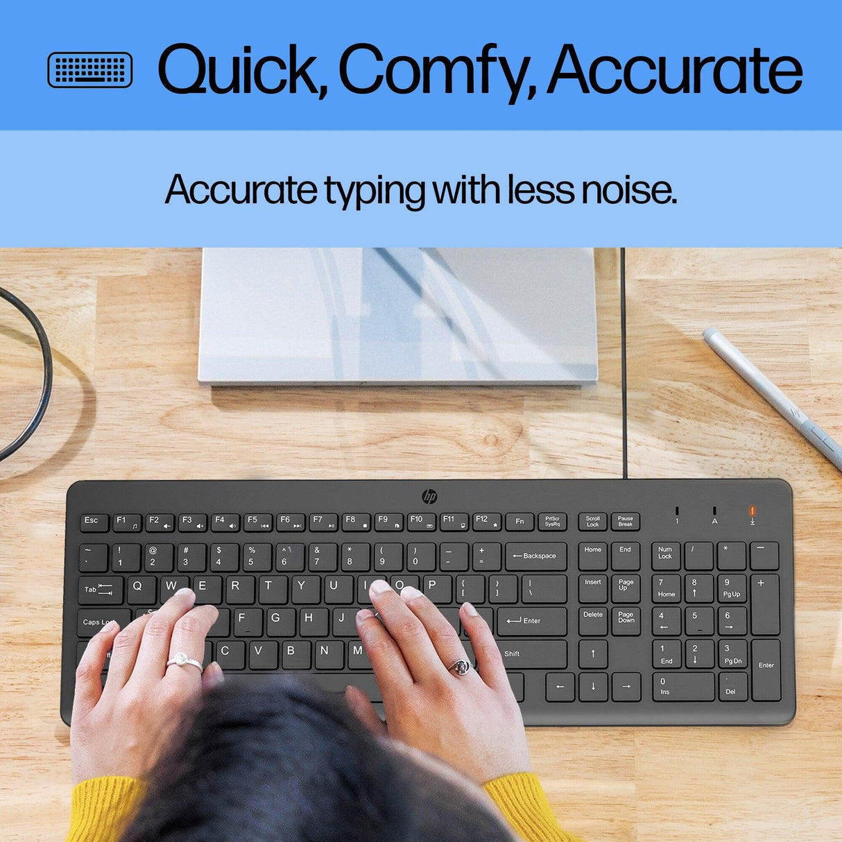HP 150 Wired Keyboard (664R5AA)
