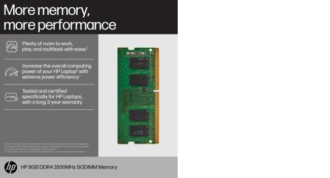 HP 16GB DDR4 3200 SODIMM Memory memory module (8C4X9AA)