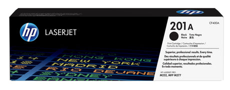 HP 201A Black Original LaserJet Toner Cartridge (CF400A)