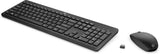 HP 235 Keyboard and Mouse - Wireless 2.40 GHz Keyboard - Wireless Mouse