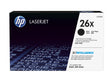 HP 26X High Yield Black Original LaserJet Toner Cartridge (CF226X)