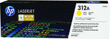 HP 312A Yellow LaserJet Toner Cartridge (CF382A)