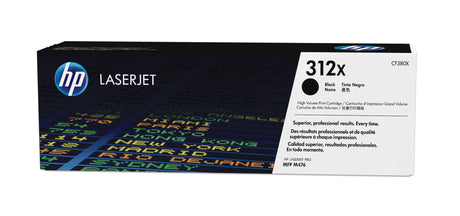 HP 312X High Yield Black LaserJet Toner Cartridge (CF380X)
