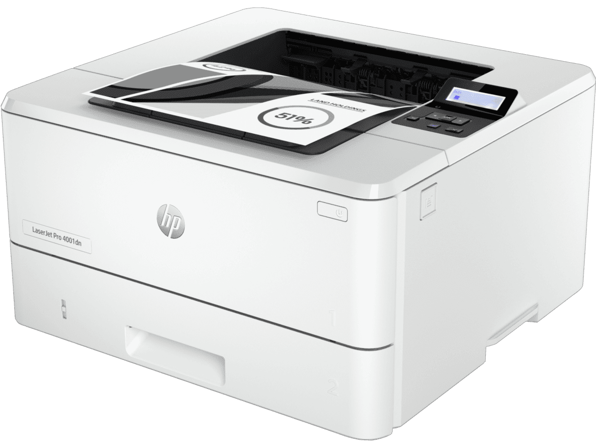 HP 4001DN Laser Printer [2Z600F] + Black Toner [W1480A]