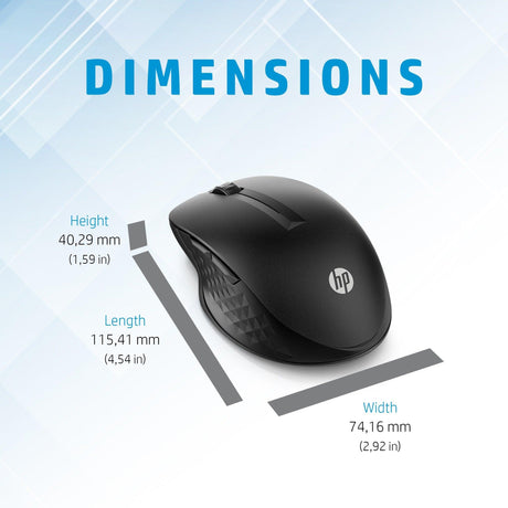 HP 430 Multi-Device Wireless Mouse (3B4Q2AA)