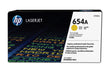 HP 654A Yellow Original LaserJet Toner Cartridge (CF332A)