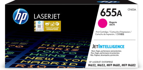HP 655A Magenta Original LaserJet Toner Cartridge (CF453A)