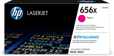 HP 656X High Yield Magenta Original LaserJet Toner Cartridge (CF463X)