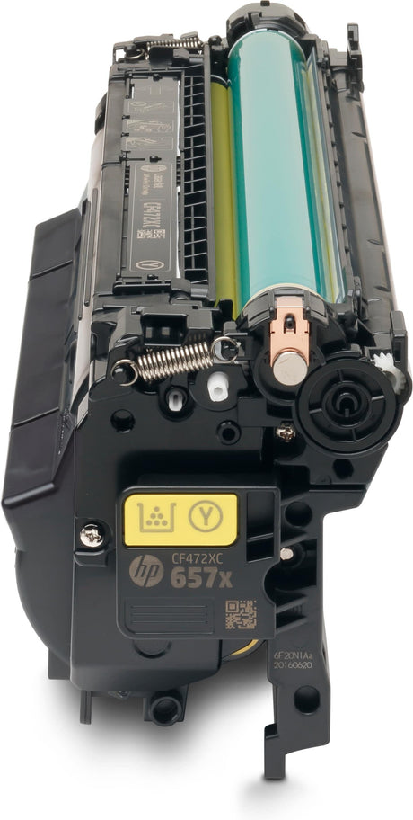 HP 657X High Yield Yellow Original LaserJet Toner Cartridge (CF472X)