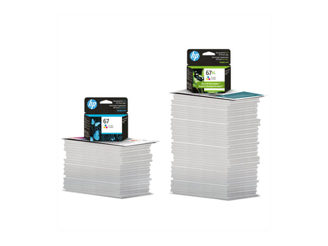 HP 67 Original Inkjet Ink Cartridge - Black Pack - Inkjet