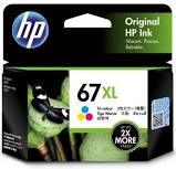 HP #67XL Tri Col Ink 3YM58AA - TechForGood