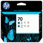 HP 70 Blue and Green DesignJet Printhead (C9408A)