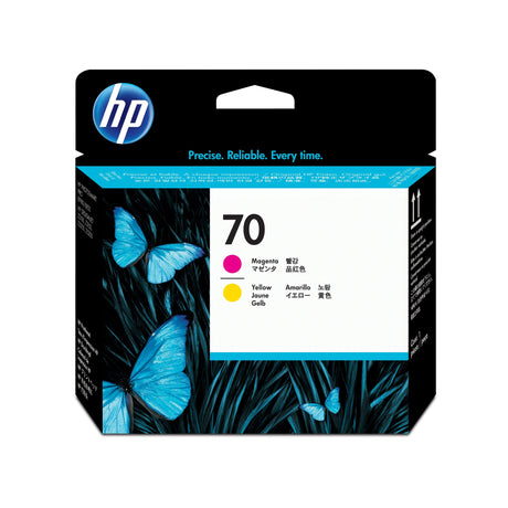 HP 70 Magenta and Yellow DesignJet Printhead (C9406A)