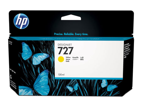HP 727 130-ml Yellow DesignJet Ink Cartridge (B3P21A)
