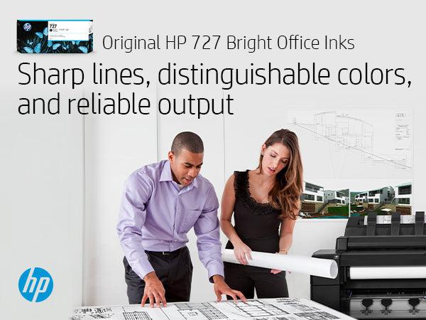 HP 727B 130-ml Photo Black DesignJet Ink Cartridge (3WX14A)