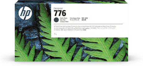 HP 776 1-liter Matte Black Ink Cartridge (1XB12A)