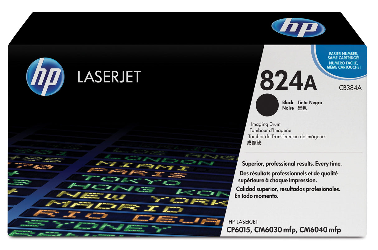 HP 824A Black LaserJet Image Drum (CB384A)