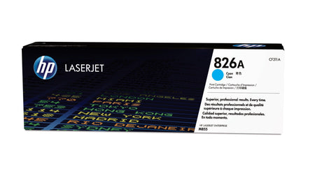 HP 826A Cyan Original LaserJet Toner Cartridge (CF311A)