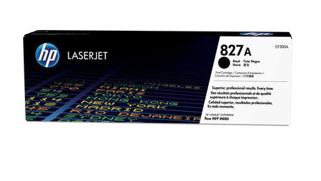 HP 827A Black Original LaserJet Toner Cartridge (CF300A)