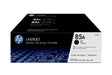 HP 85A 2-pack Black Original LaserJet Toner Cartridges (CE285AD)