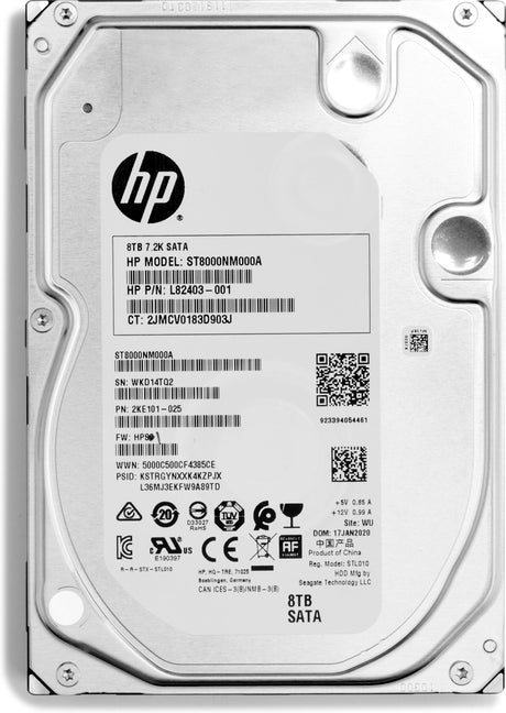 HP 8TB 7200RPM SATA 3.5in Enterprise (2Z273AA)