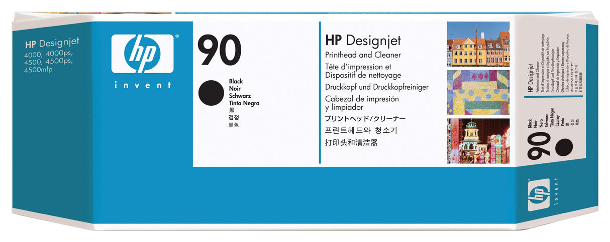 HP 90 Black Printhead and Printhead Cleaner (C5054A)