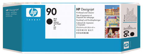 HP 90 Black Printhead and Printhead Cleaner (C5054A)
