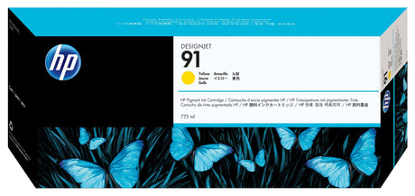 HP 91 775-ml Pigment Yellow Ink Cartridge (C9469A)