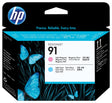 HP 91 Light Magenta and Light Cyan DesignJet Printhead (C9462A)