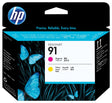 HP 91 Magenta and Yellow DesignJet Printhead (C9461A)