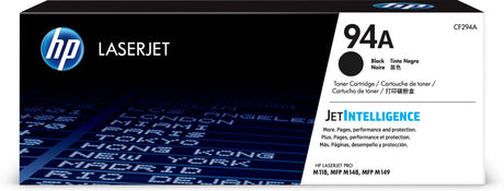 HP 94A Black Original LaserJet Toner Cartridge (CF294A)