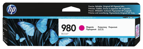 HP 980 Magenta Original Ink Cartridge (D8J08A)