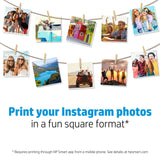 HP Advanced Photo Paper | Glossy | 65 lb | 5 x 5 in. (127 x 127 mm) | 20 sheets (49V50A)