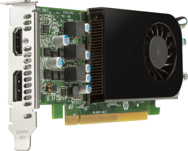 HP AMD Radeon RX 550X | 4GB GDDR5 | 128 bit | PCI Express x16 | 1 x HDMI | 1 x DP | DirectX 12.0 | OpenGL 4.5 | 50W (5LH79AA)