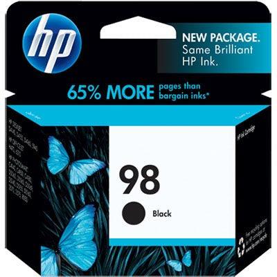 HP C9364WA NO 98 INK CARTRIDGE BLACK