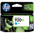 HP CD972AA NO 920XL INK CARTRIDGE CYAN