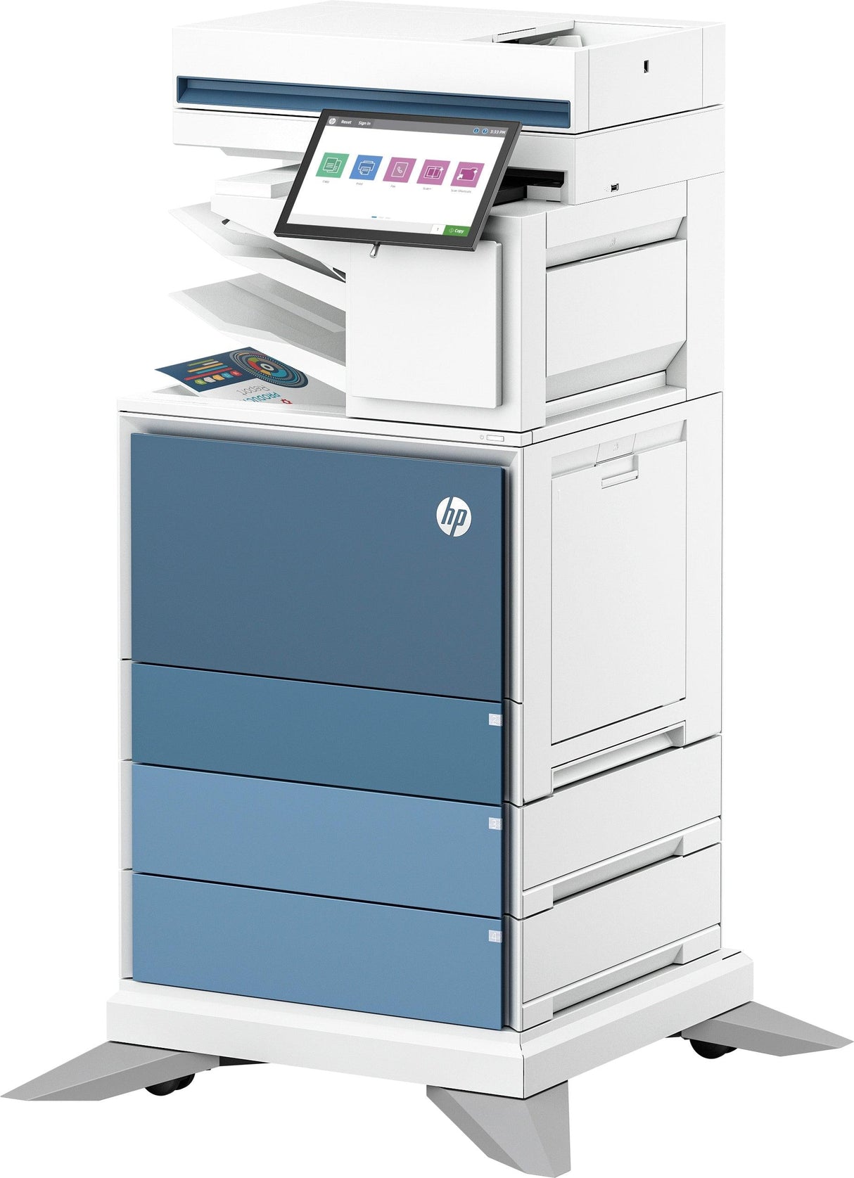 HP Color LaserJet Enterprise Flow MFP 6800zfsw Printer (6QN37A)