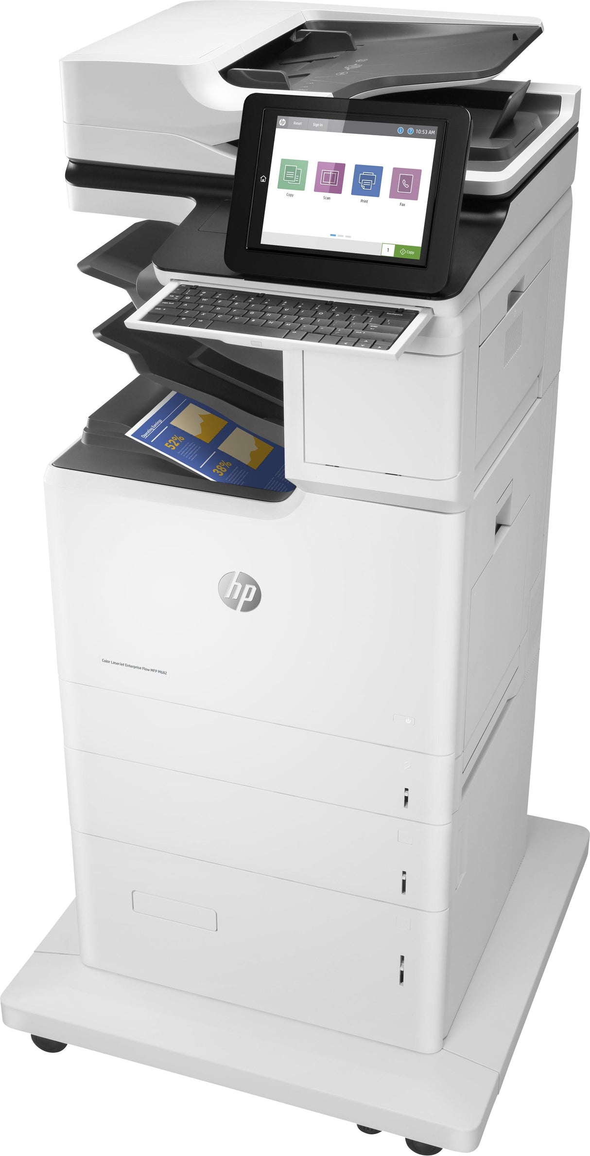 HP Color LaserJet Enterprise Flow MFP M682z Printer