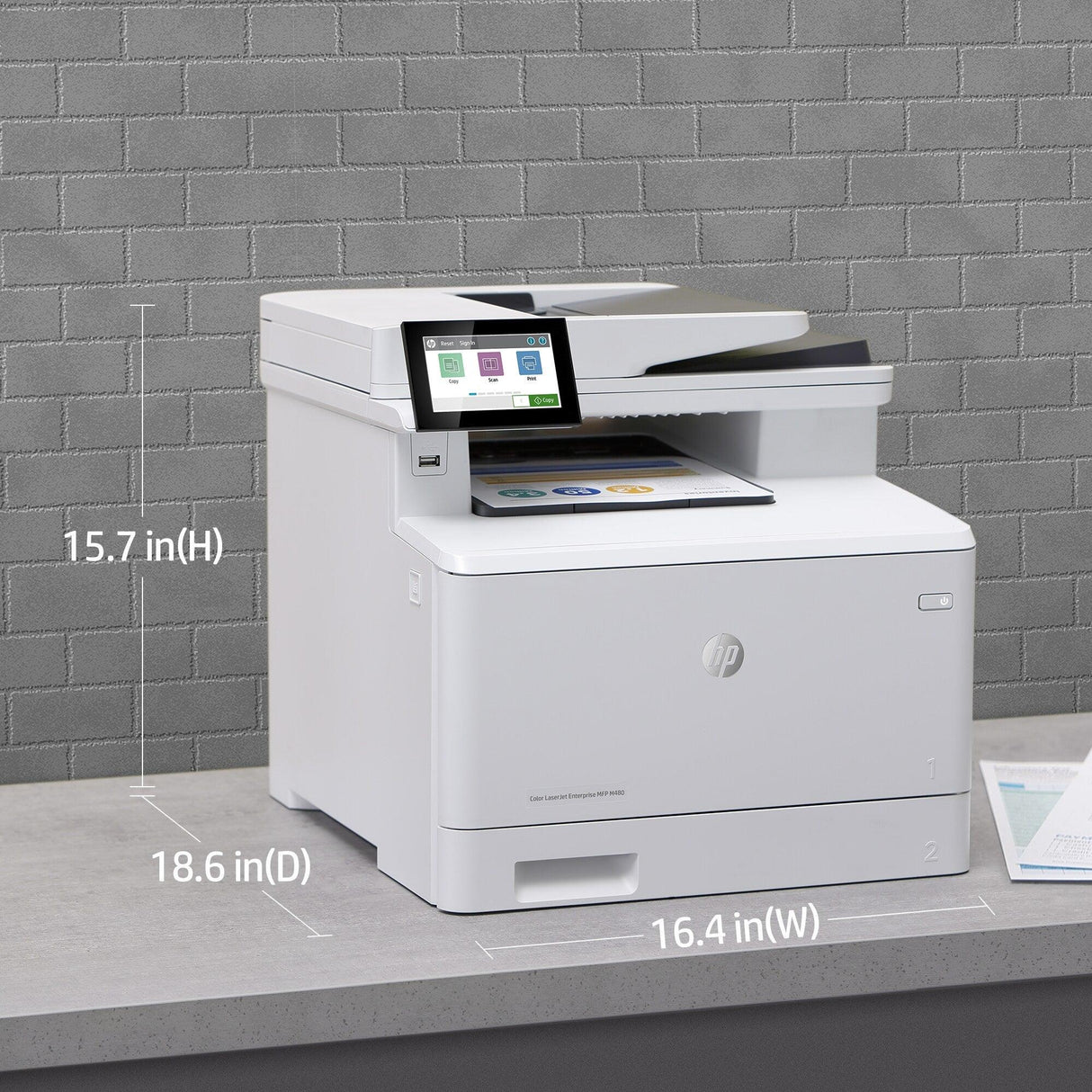 HP Color LaserJet Enterprise MFP M480f (3QA55A)