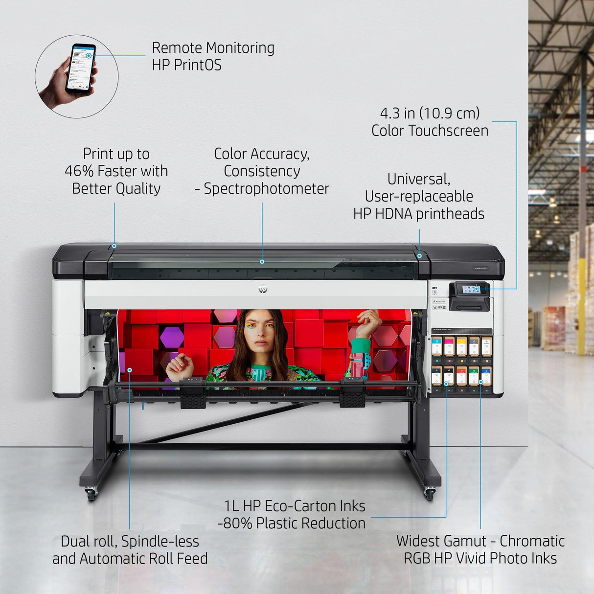 HP DesignJet Z9+ Pro 64-in Printer (2RM82A)