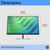 HP E27 G5 FHD Monitor (6N4E2AA)