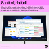 HP E27q G5 QHD Monitor (6N6F2AA)