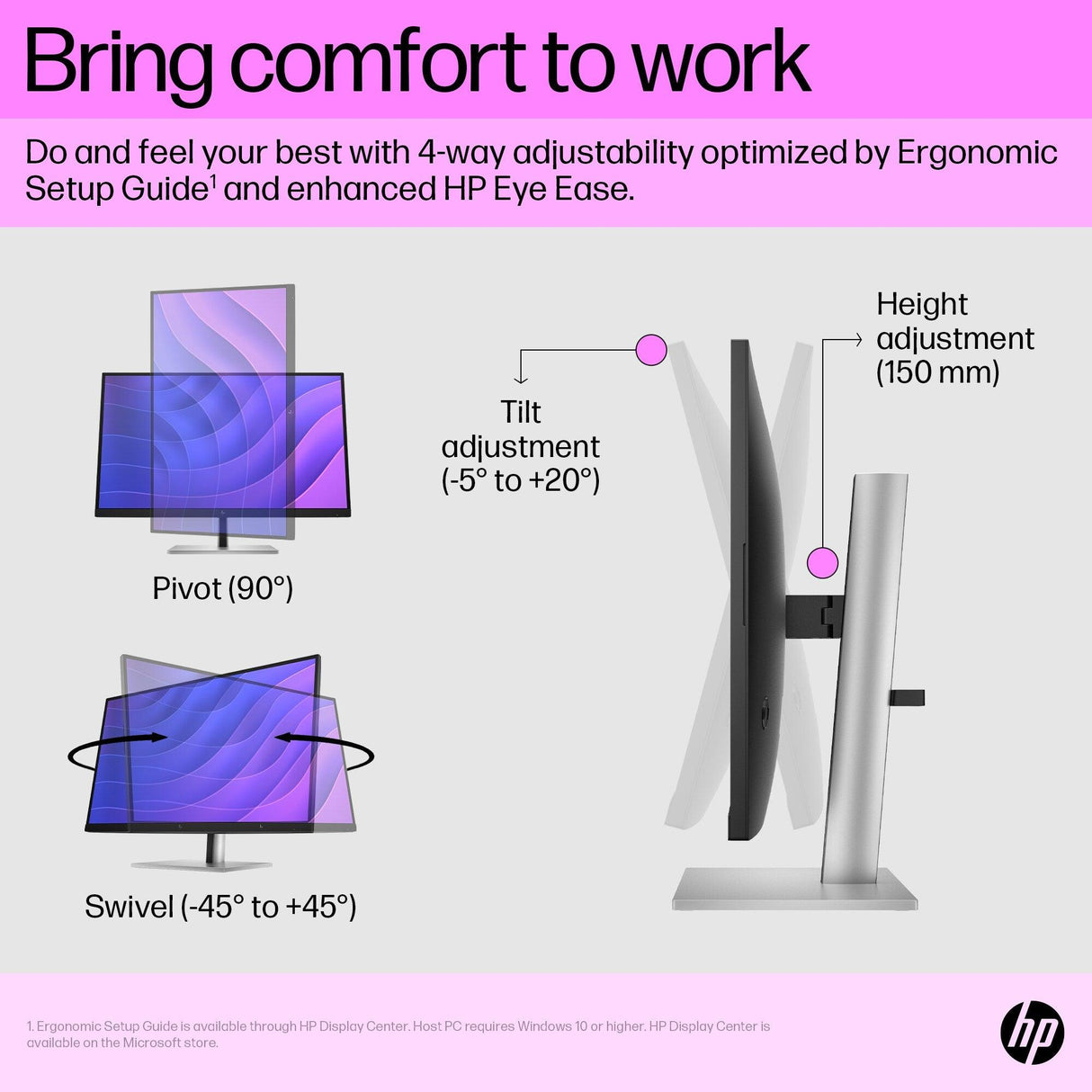 HP E27q G5 QHD Monitor (6N6F2AA)