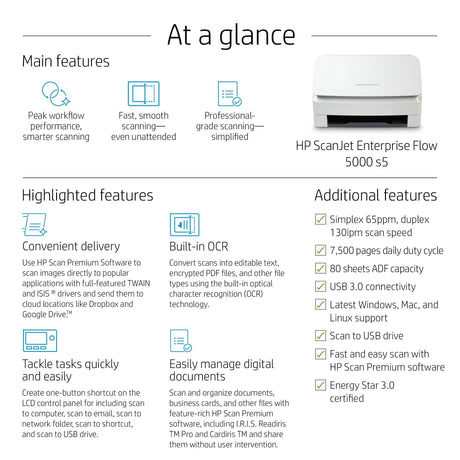 HP Enterprise Flow 5000 s5