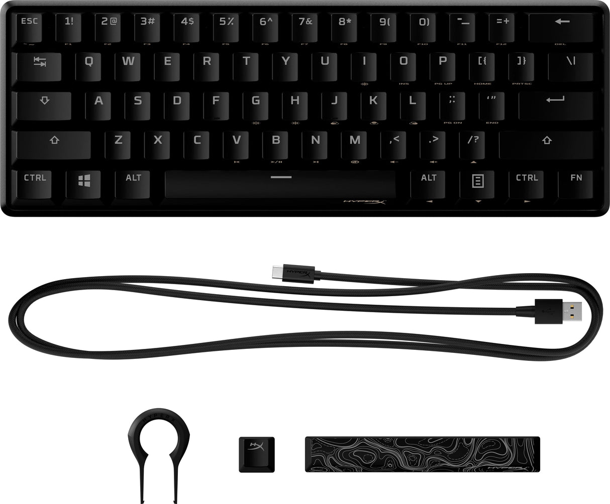 HP HyperX Alloy Origins 60 - Mechanical Gaming Keyboard - HX Red (US Layout) (4P5N4AA)