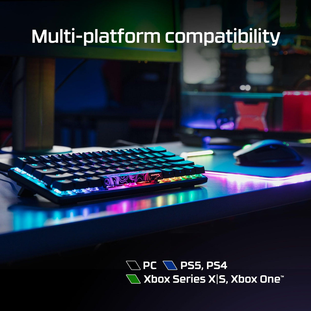 HP HyperX Alloy Origins 60 - Mechanical Gaming Keyboard - HX Red (US Layout) (4P5N4AA)