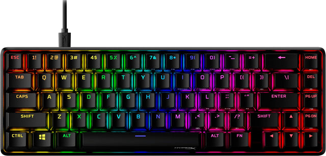 HP HyperX Alloy Origins 65 - Mechanical Gaming Keyboard - HX Aqua (US Layout) (56R64AA)